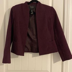 Women’s Gorgeous Eggplant Blazer, Sz: 6 petite. Studio By Liz Claiborne